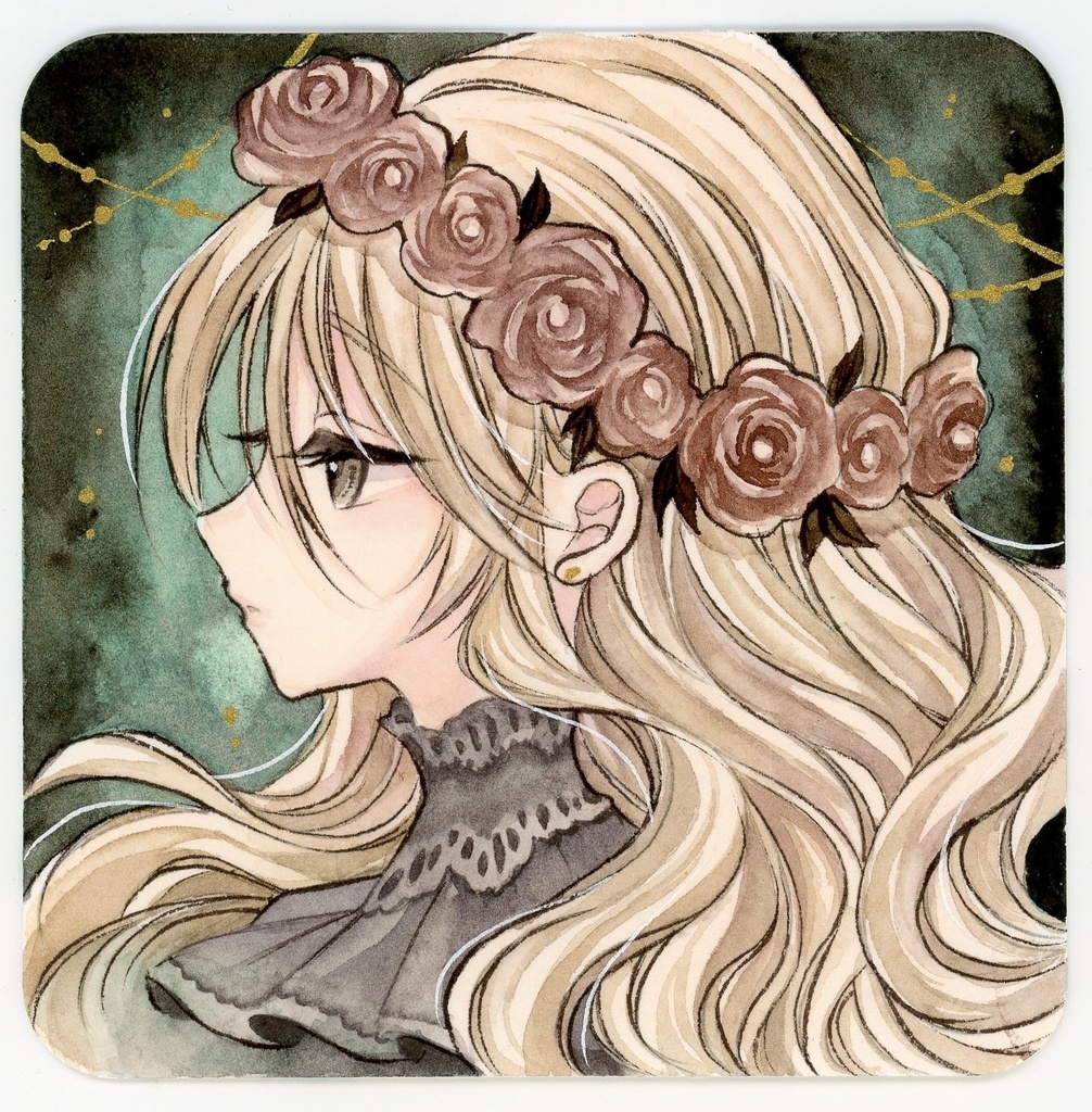 手描きイラスト てのひらペーパー