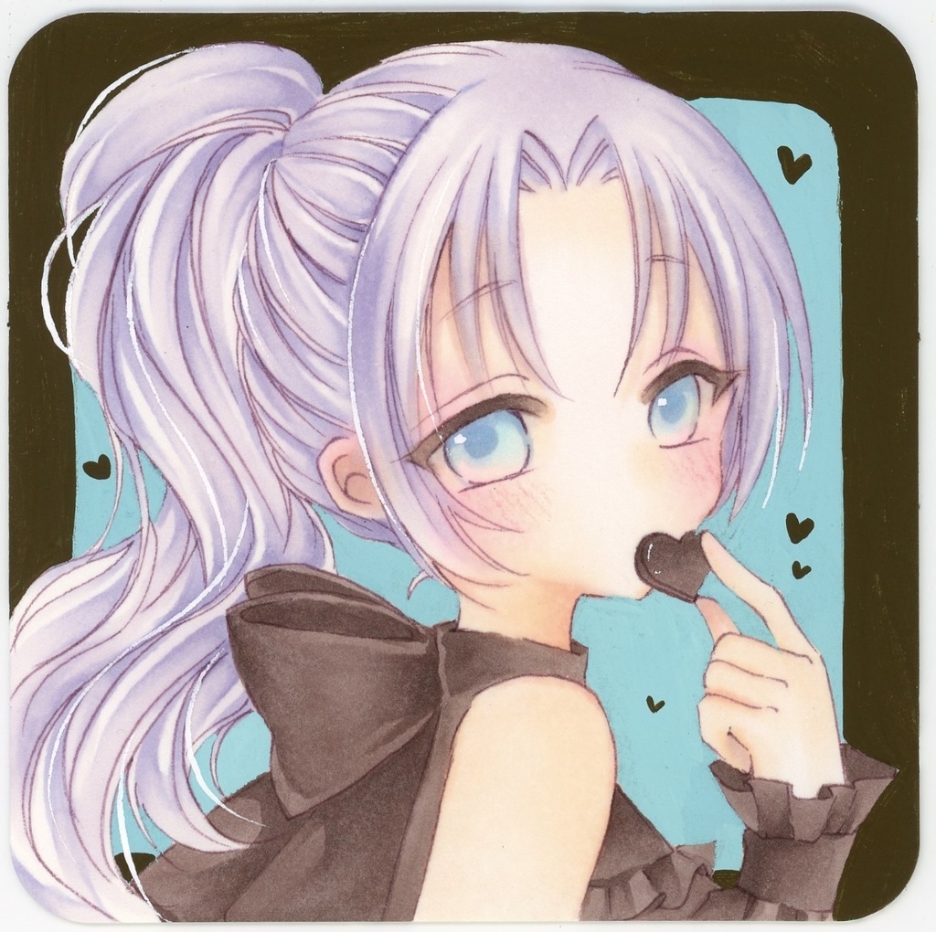 手描きイラスト てのひらペーパー