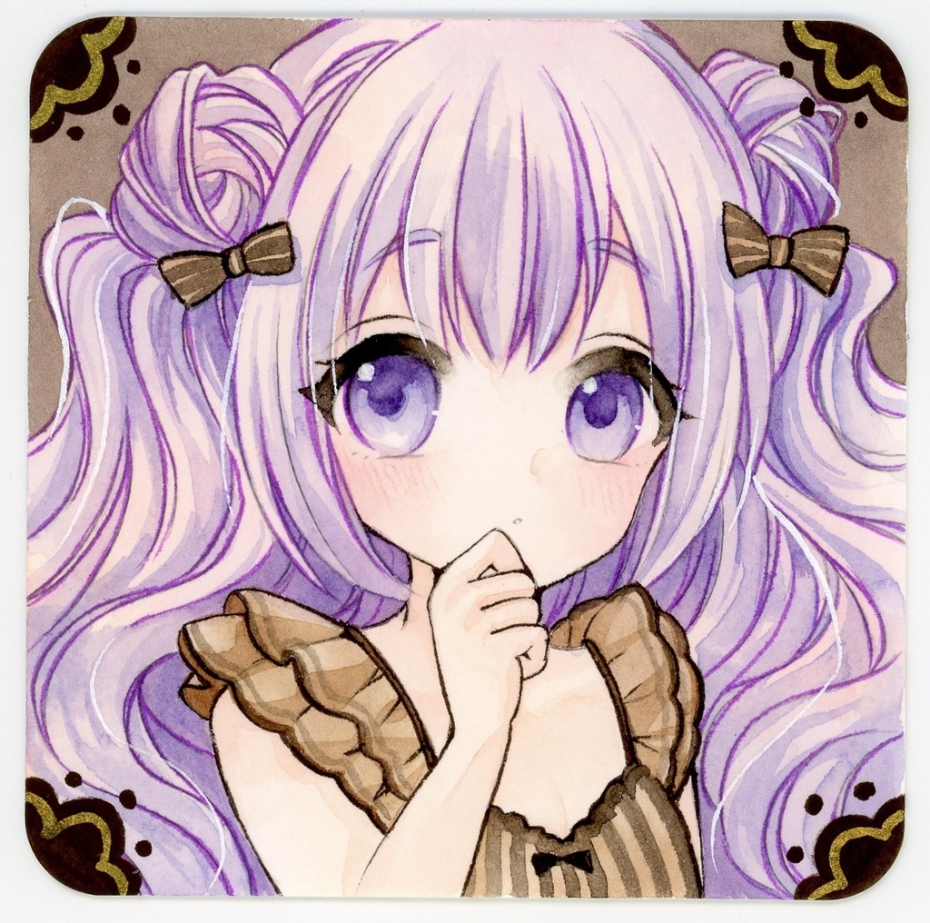 手描きイラスト てのひらペーパー