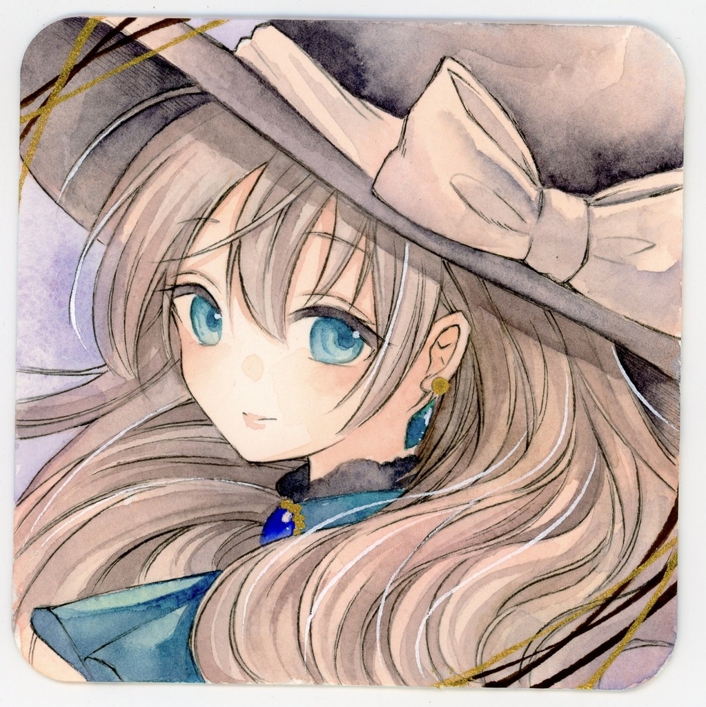 手描きイラスト　てのひらペーパー