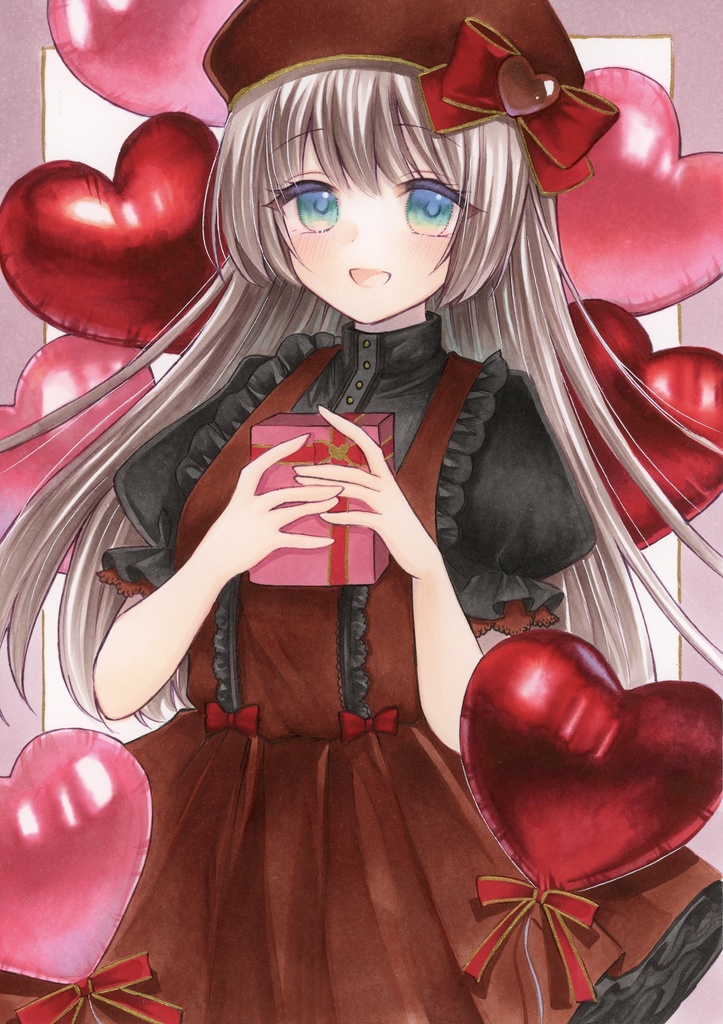 A5原画　オリジナル　バレンタインⅢ