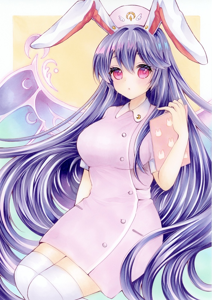 A4原画 東方Project  鈴仙・優曇華院・イナバ