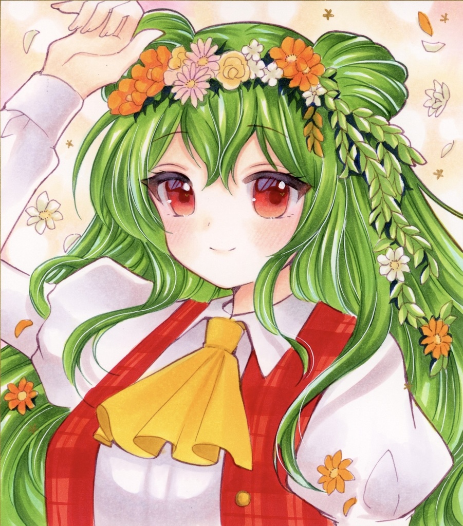 ミニ色紙 東方Project 風見幽香