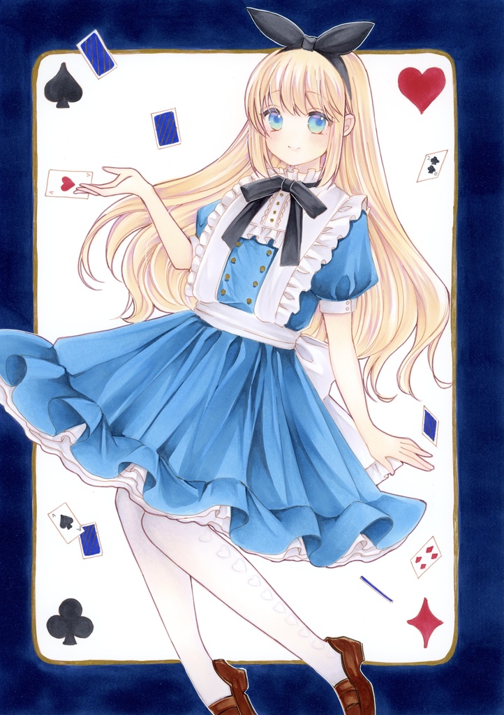 A4サイズ オリジナル アリス 原画