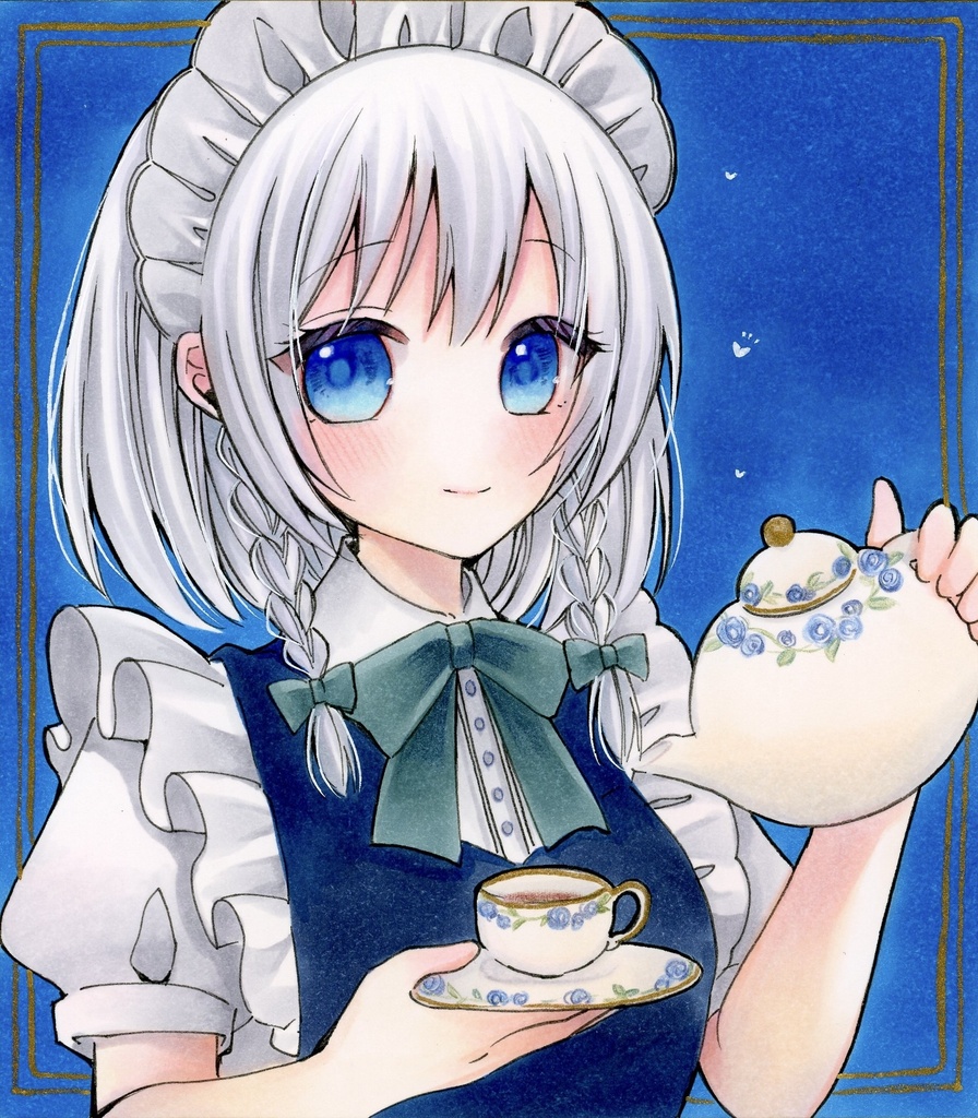 ミニ色紙 東方Project 十六夜咲夜 