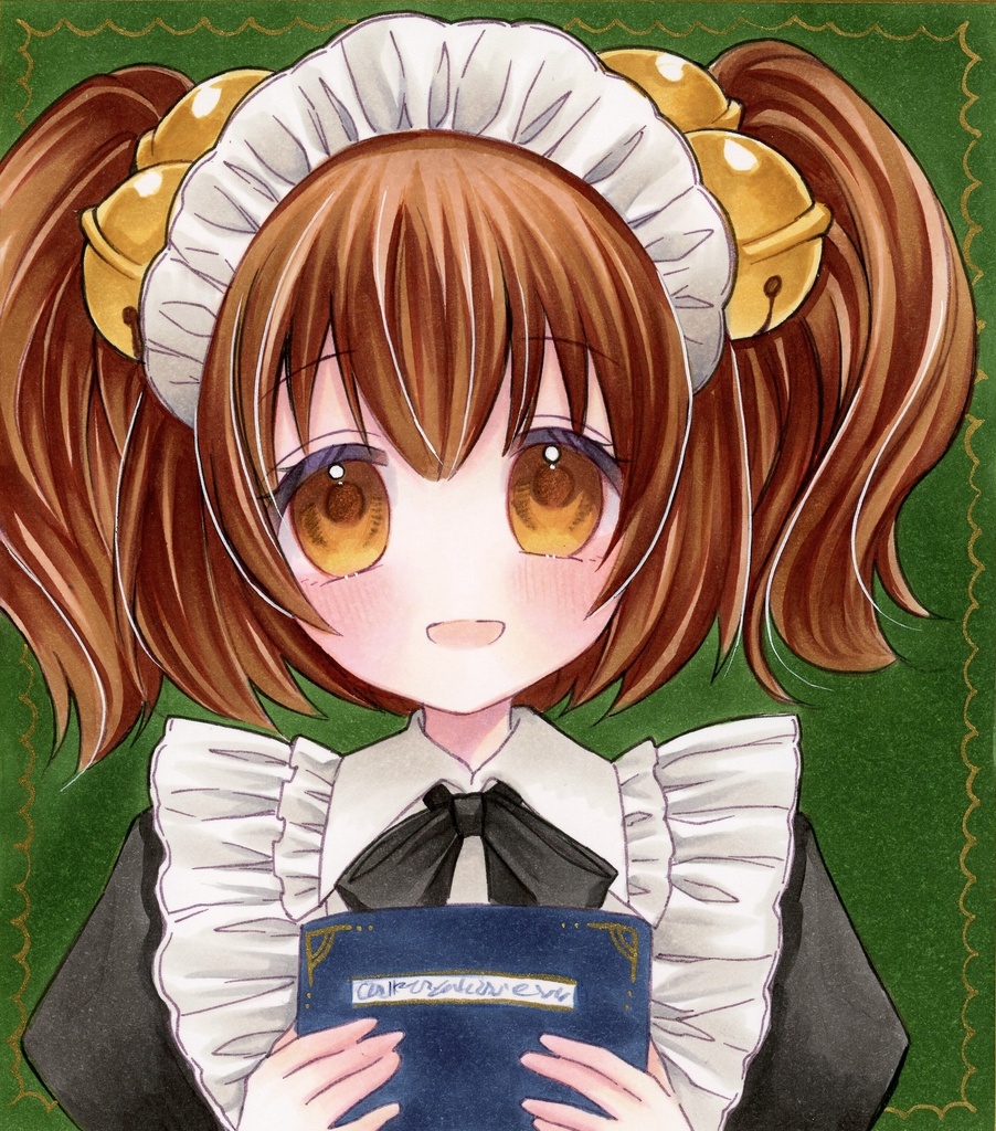 ミニ色紙 東方Project 本居小鈴 メイド