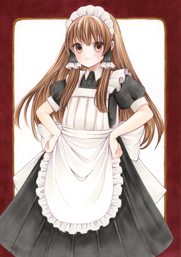 A4サイズ 東方Project 博麗霊夢 メイド