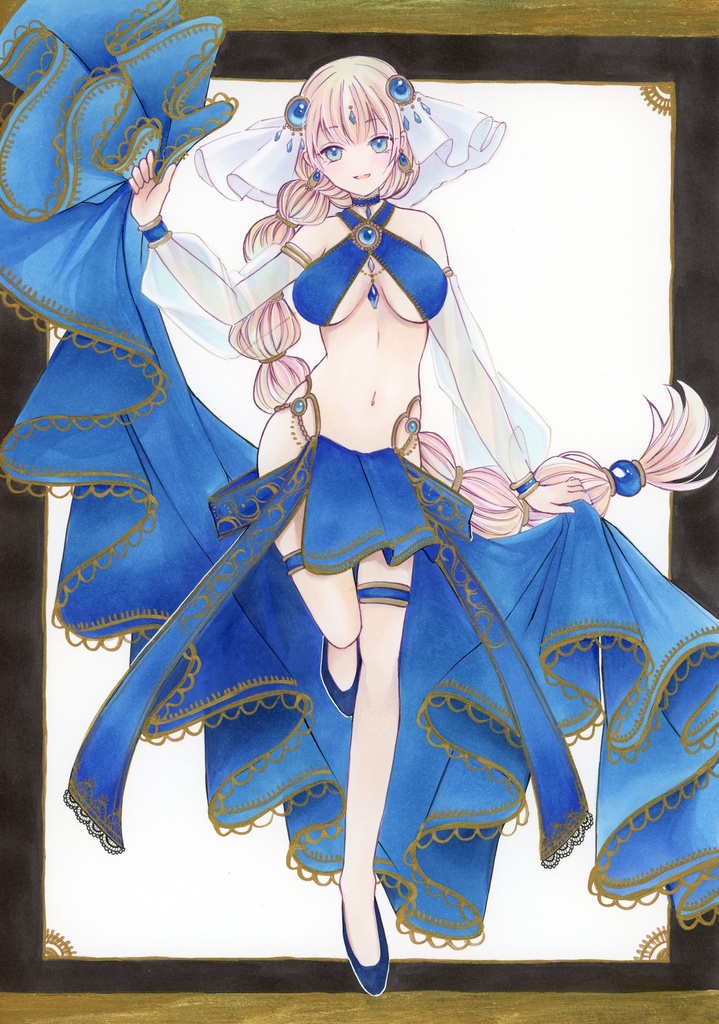 A4サイズ オリジナル 踊り子 原画