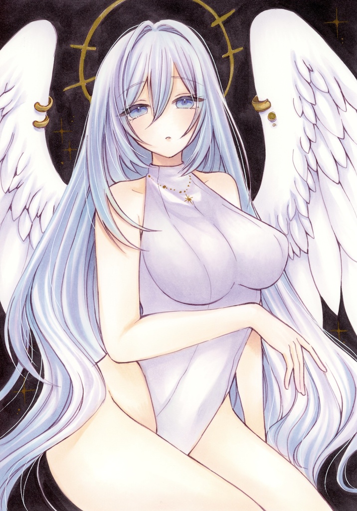 B5サイズ オリジナル 天使 原画