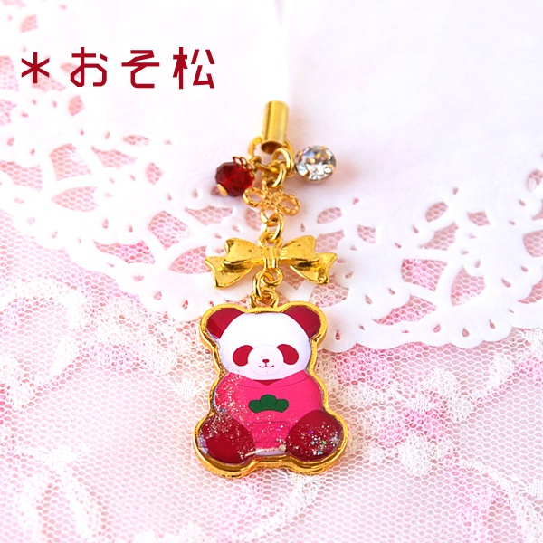 パンダ松さんストラップ