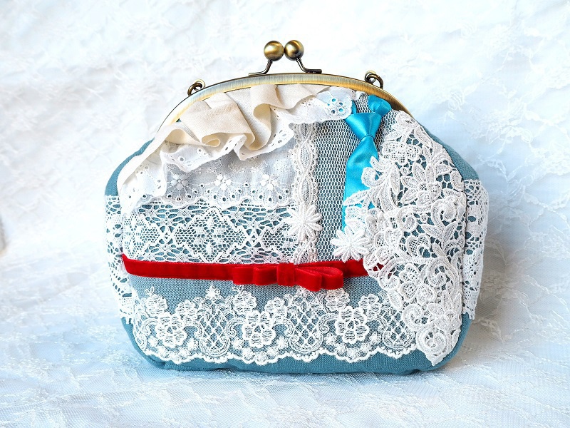 山姥切国広イメージがま口バッグ