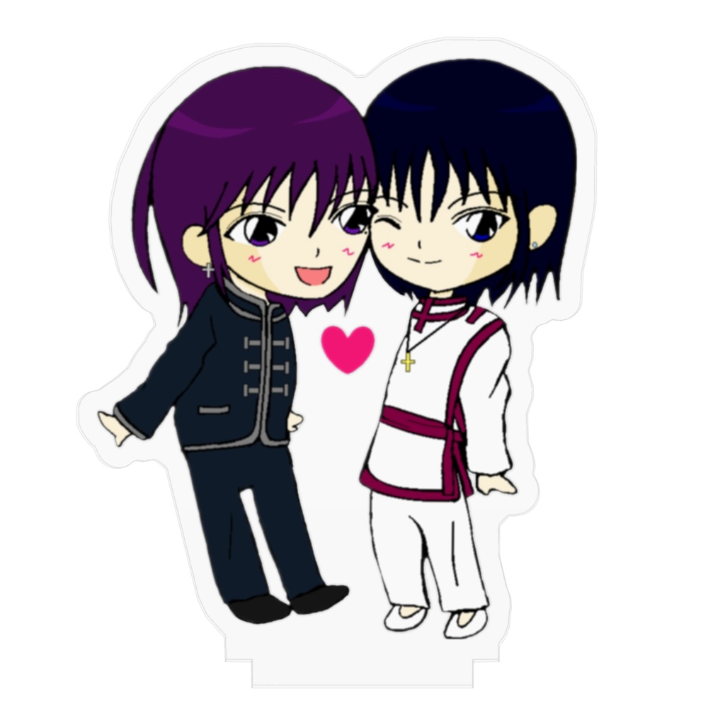 沙都希×李舞 ちびキャラアクスタ