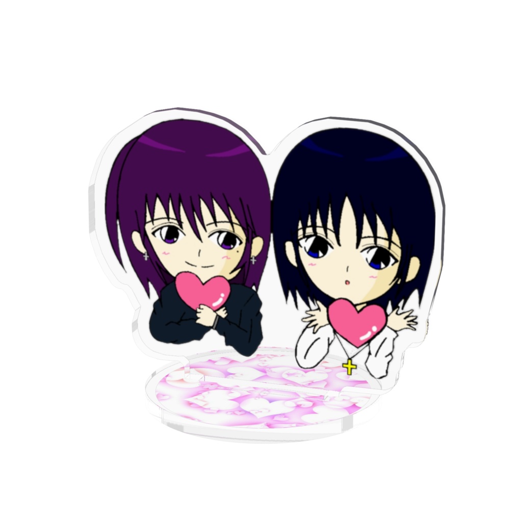沙都希×李舞 ちびキャラアクスタ