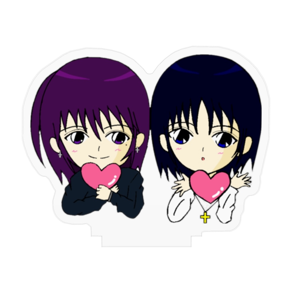 沙都希×李舞 ちびキャラアクスタ