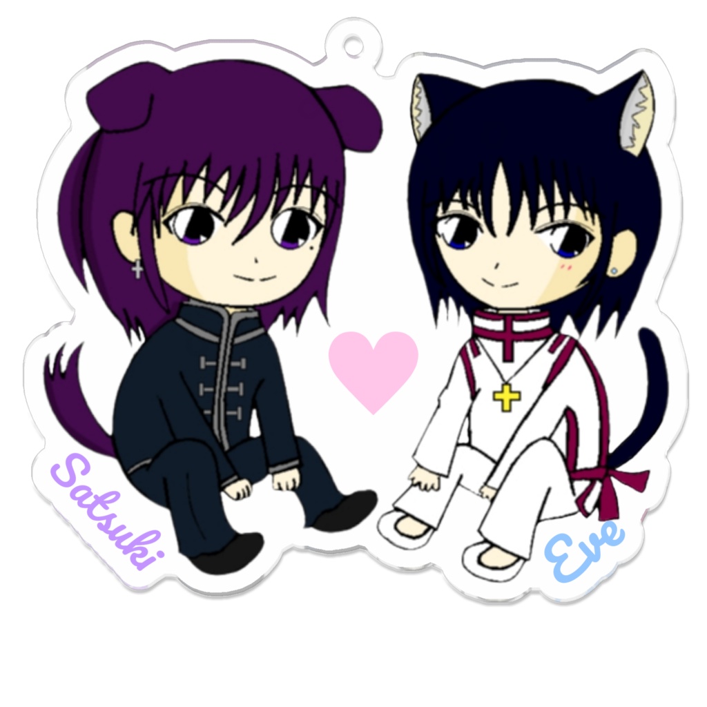 わんにゃんアクキー