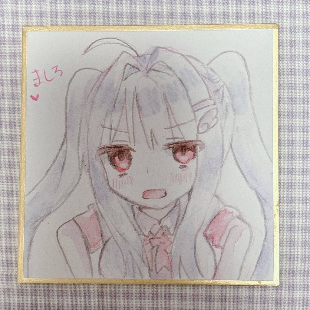 水彩ミニ色紙 ⑥