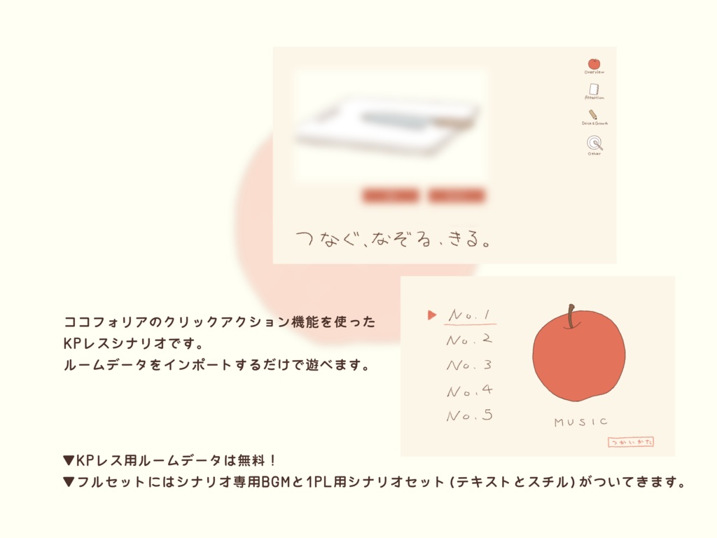 【CoC6/7th】つなぐ、なぞる、きる。SPLL:E189018