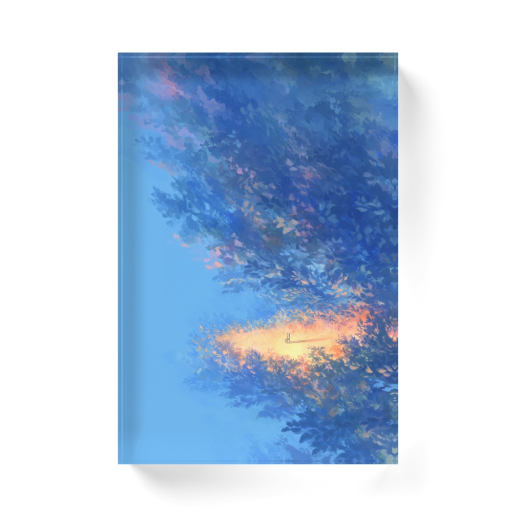 「声の場所」アクリルブロック