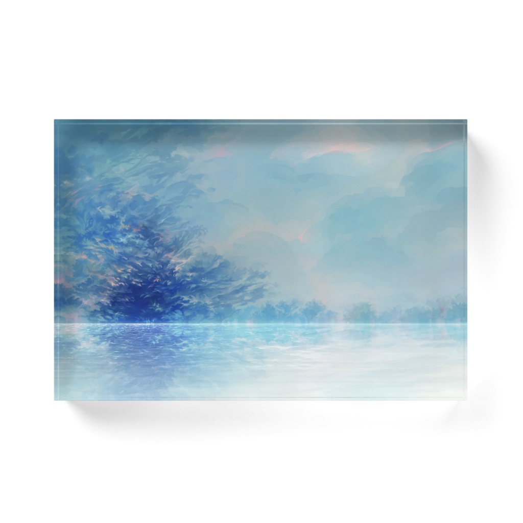 「最果ての光」アクリルブロック