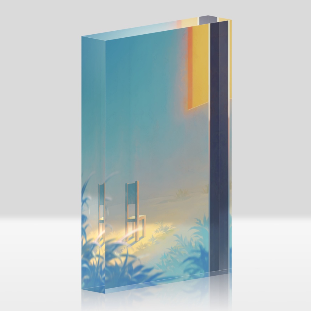 「夜をかぞえて」アクリルブロック