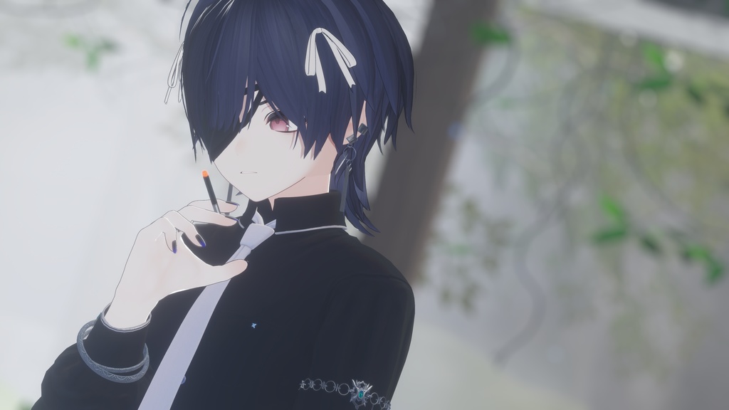 【オリジナル3Dモデル】『シンプルリボン』【VRChat】