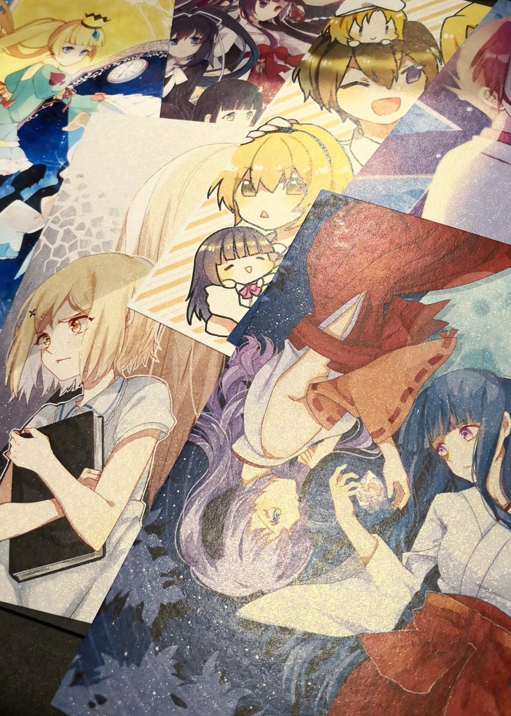 07th expansion ひぐうみ周年紀念イラスト合誌 ポストカードセット