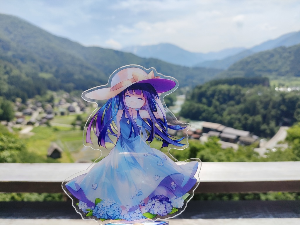 ひぐらしのなく頃に 古手梨花 両面アクリルスタンド