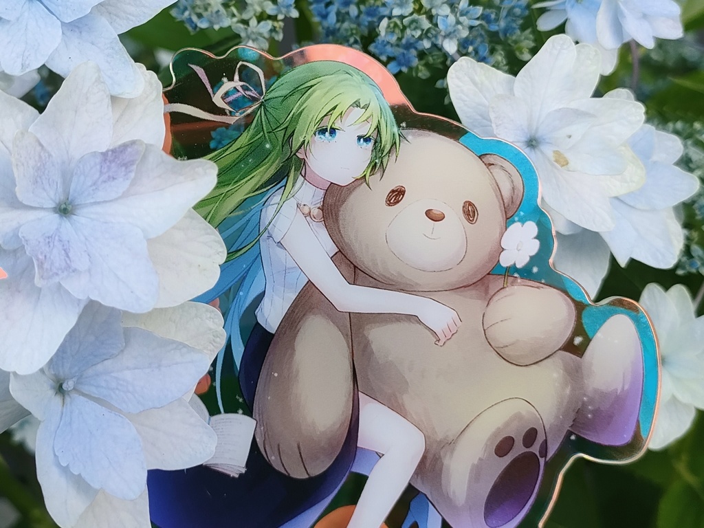 ひぐらしのなく頃に 園崎詩音 オーロラアクリルスタンド