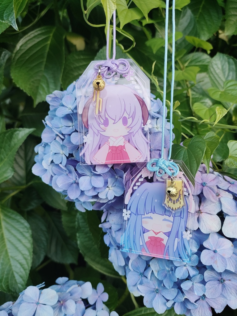 ひぐらしのなく頃に 古手神社 チャーム付きアクリルお守り