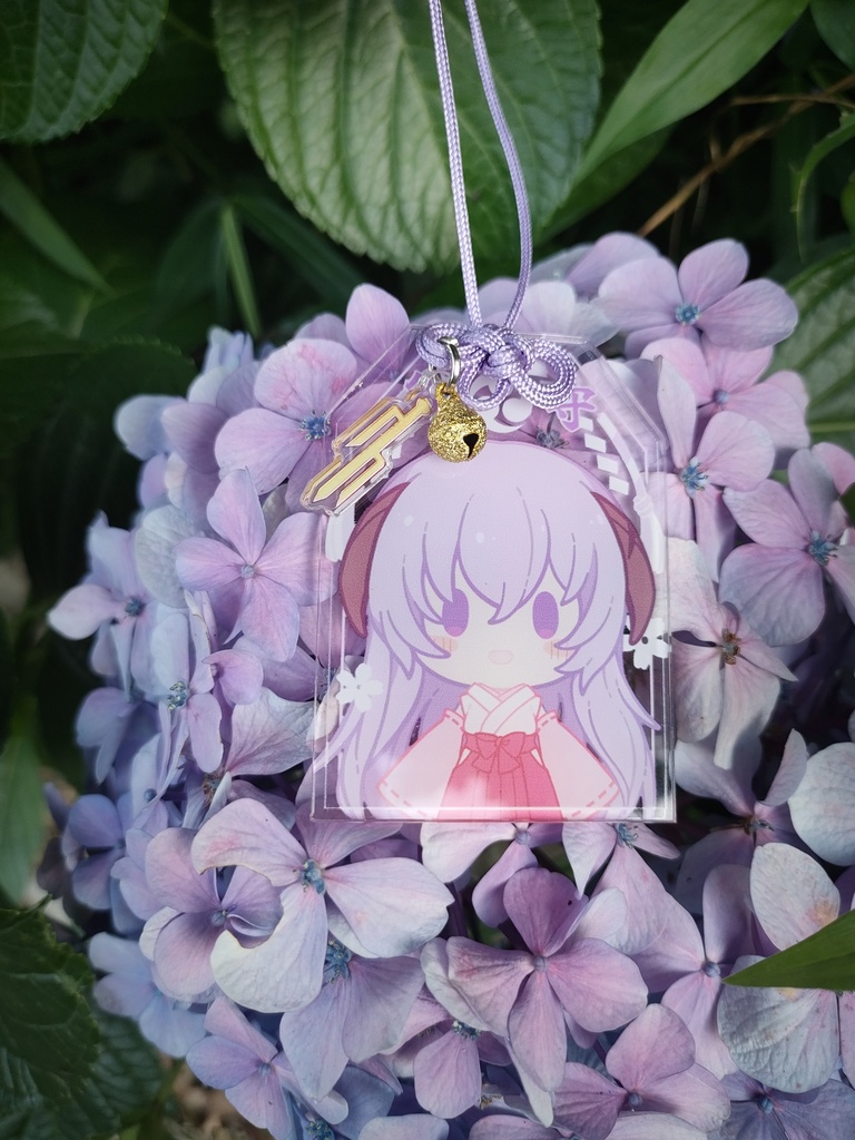 ひぐらしのなく頃に 古手神社 チャーム付きアクリルお守り
