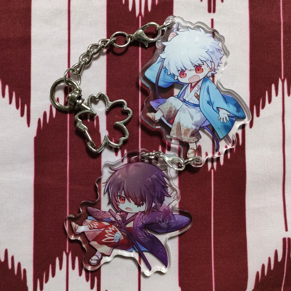 つながるアクリルキーホルダー