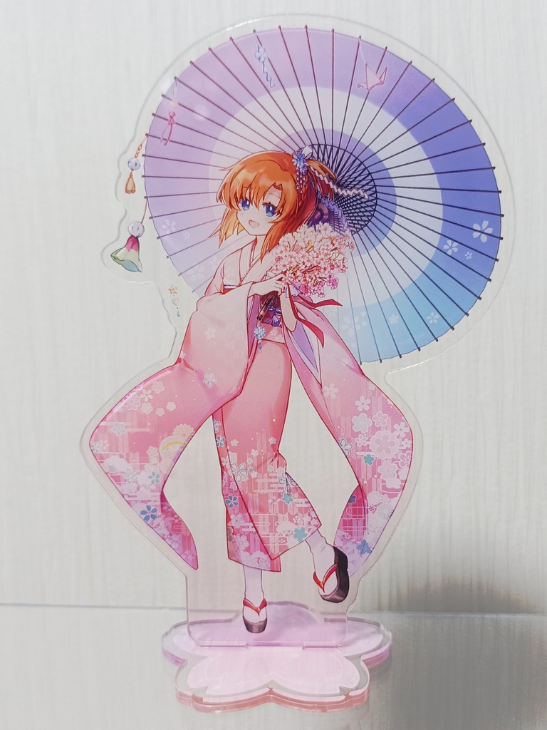 ひぐらしのなく頃に 竜宮レナ アクリルスタンド&キラキラ缶バッジ