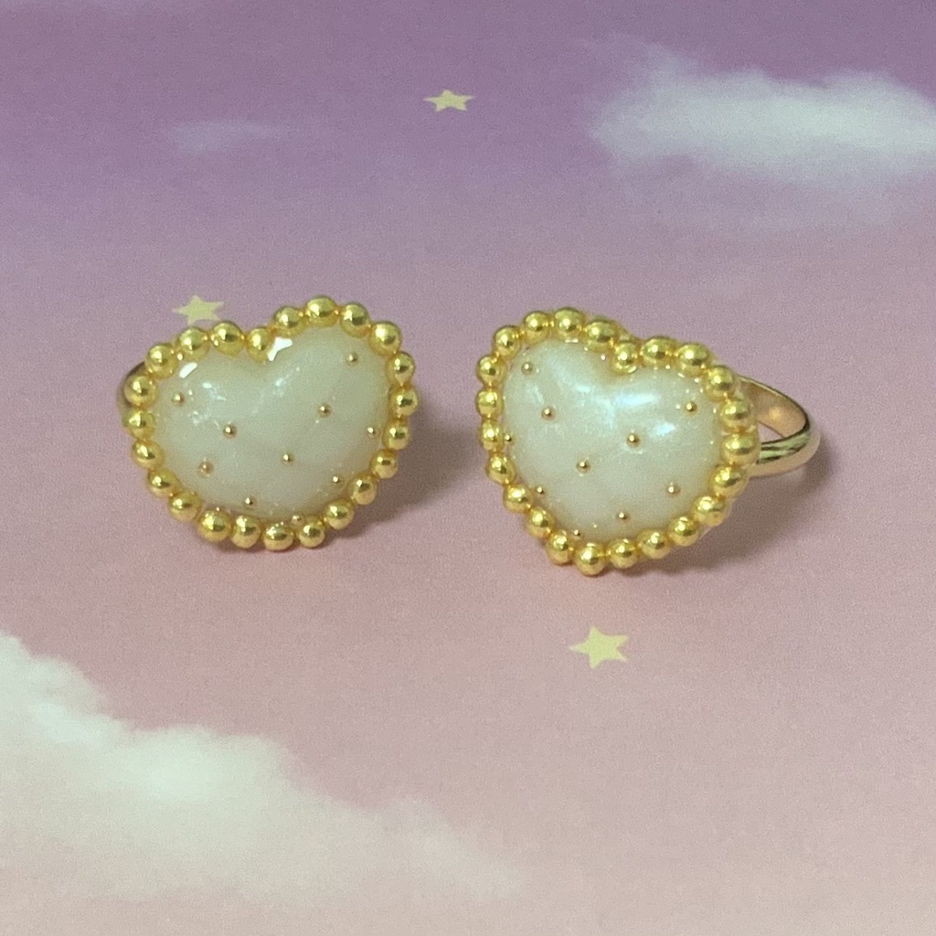 リアルアバターとおそろい!ハートアクセ