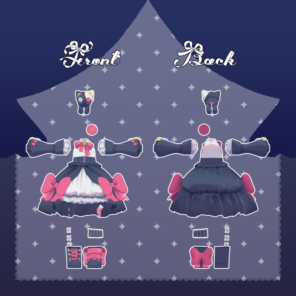 CuddlyToy【複数アバター対応衣装】