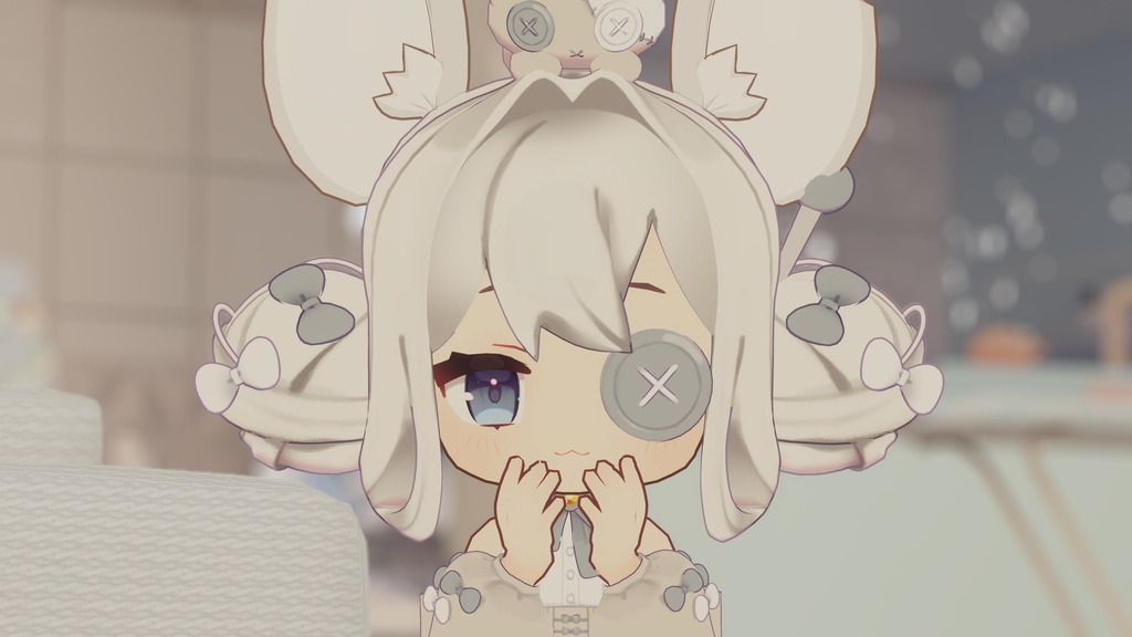 ころぬいおだんごヘア【キプフェル・みみのこ・コロネ・ネメシス(エルシオン)・ねずみのくるみ対応】