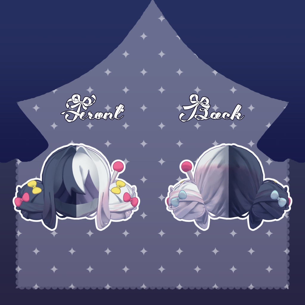 ころぬいおだんごヘア【キプフェル・みみのこ・コロネ・ネメシス(エルシオン)・ねずみのくるみ対応】