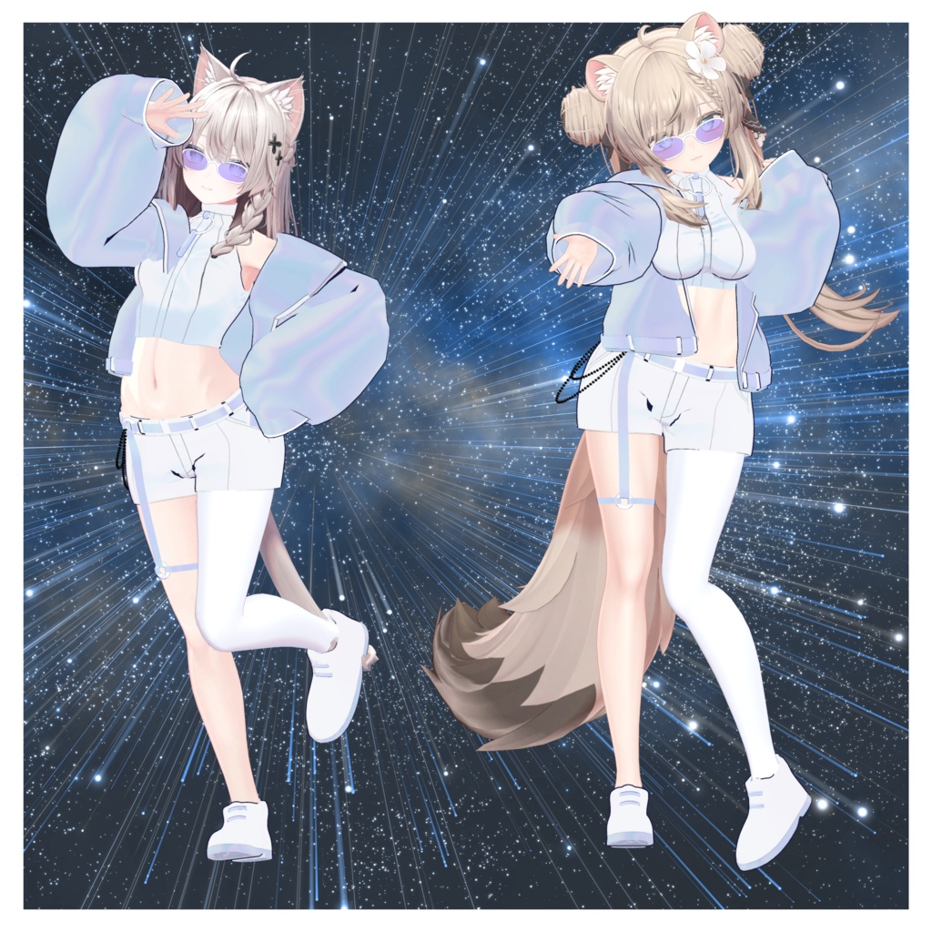 ミルキースペクトラ【複数アバター対応衣装】