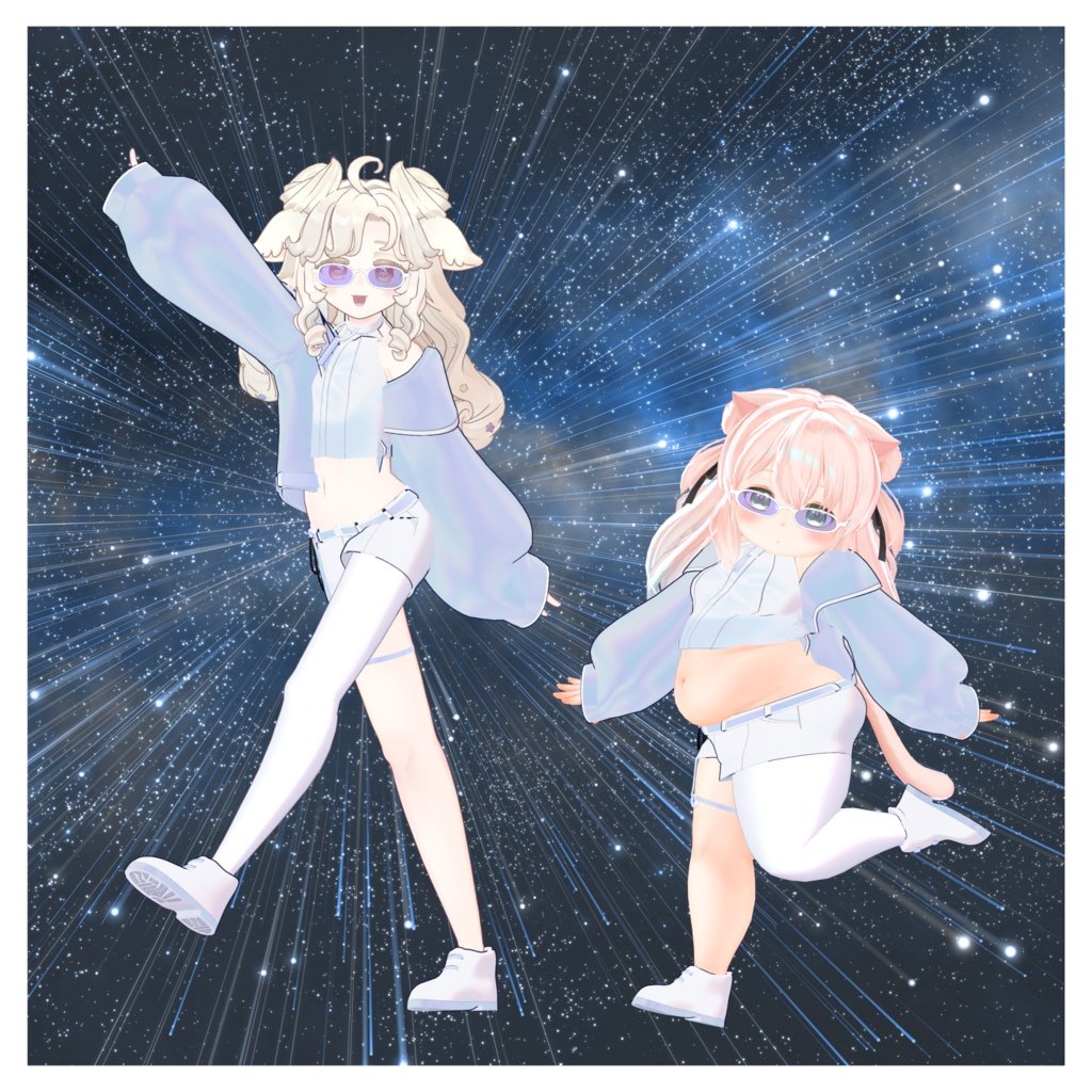 ミルキースペクトラ【複数アバター対応衣装】