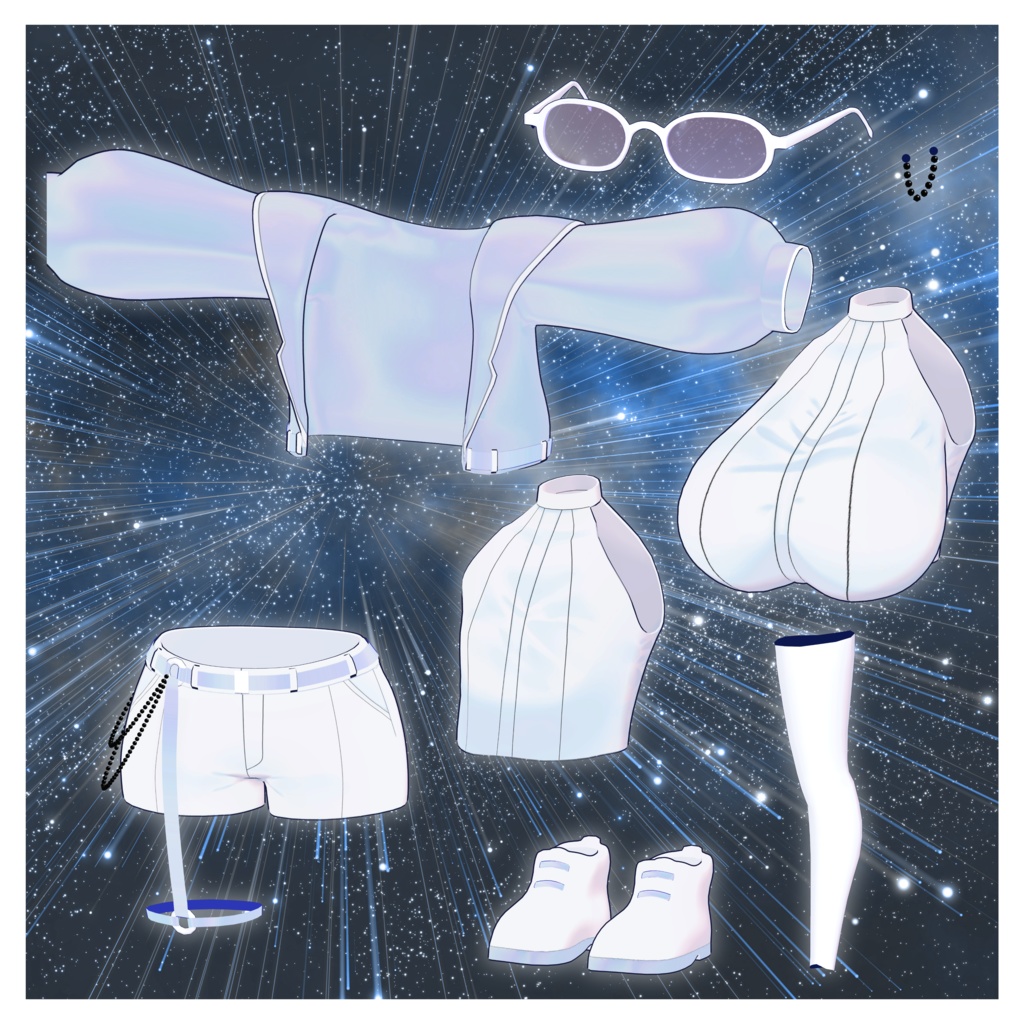 ミルキースペクトラ【複数アバター対応衣装】