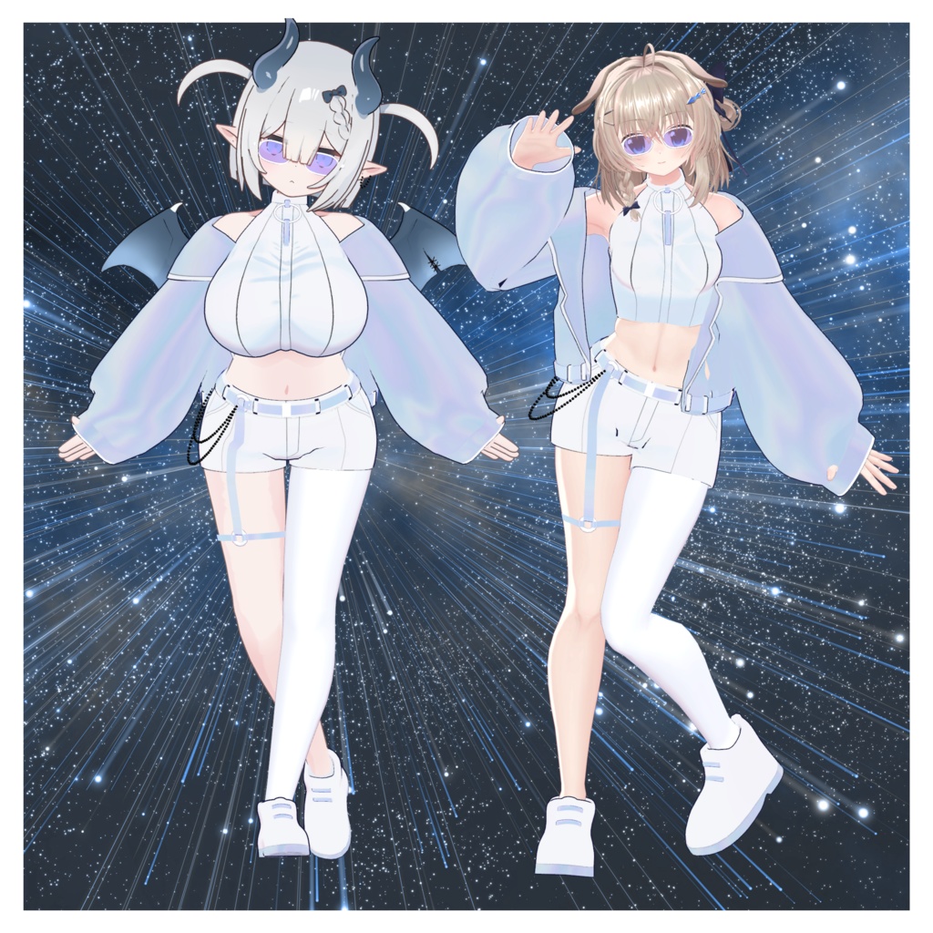 ミルキースペクトラ【複数アバター対応衣装】