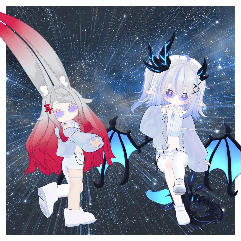 ミルキースペクトラ【複数アバター対応衣装】