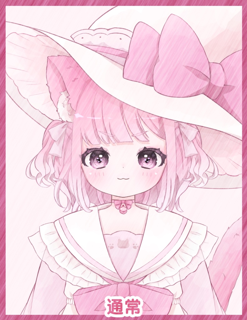 【VTuber汎用モデル】ねこ耳魔女っ娘【Live2D】