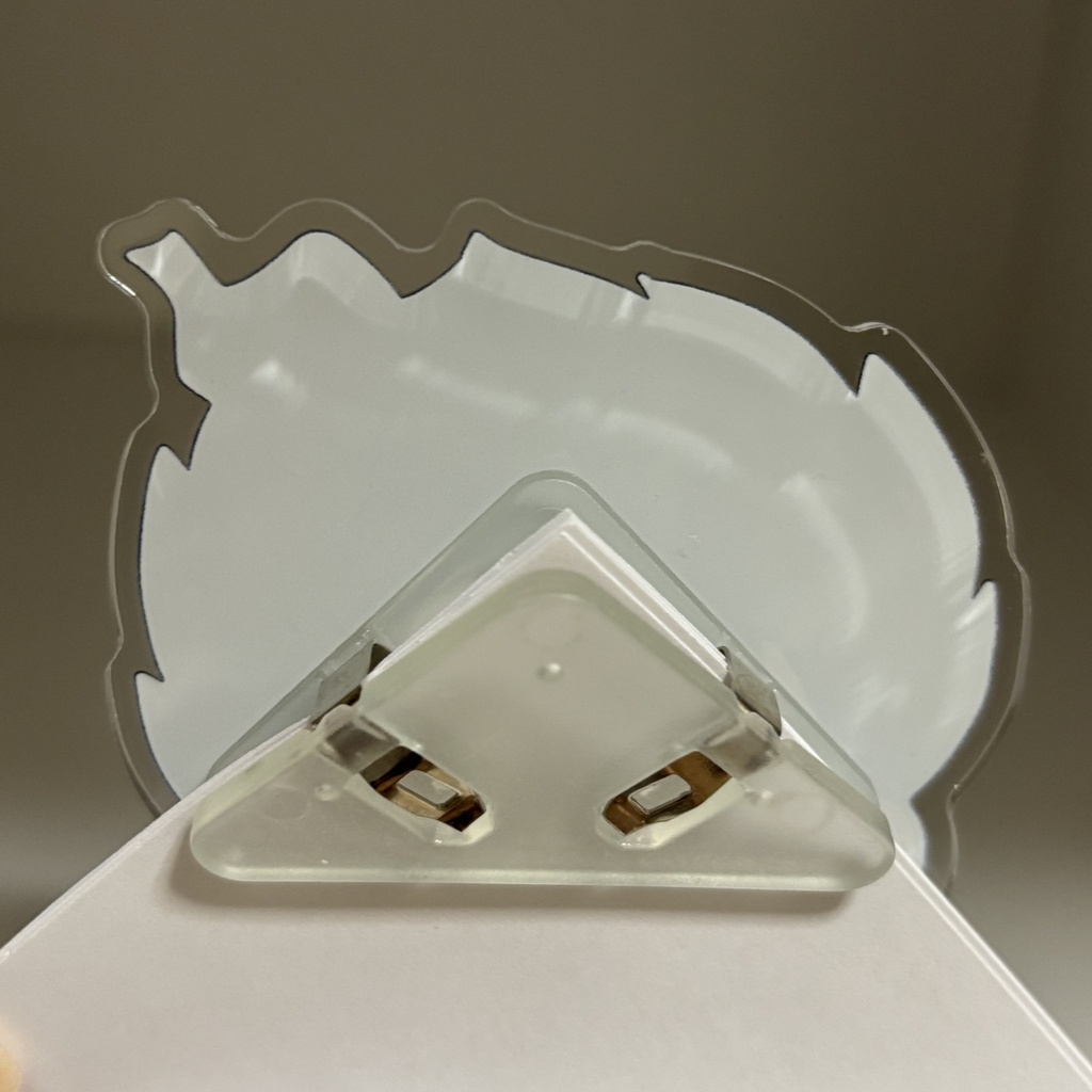 アクリルクリップ