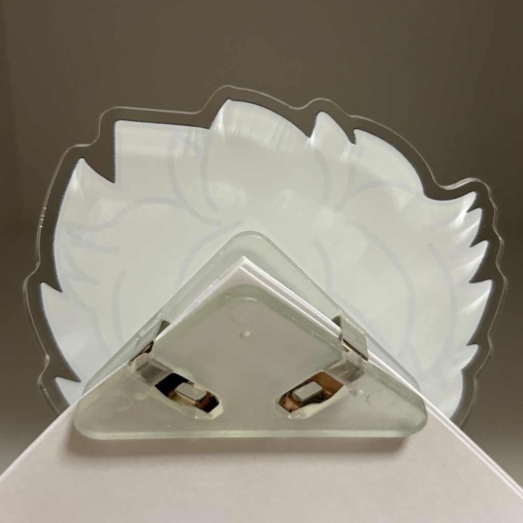 アクリルクリップ