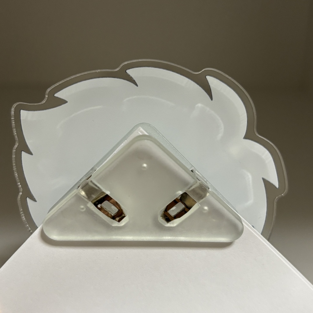 アクリルクリップ