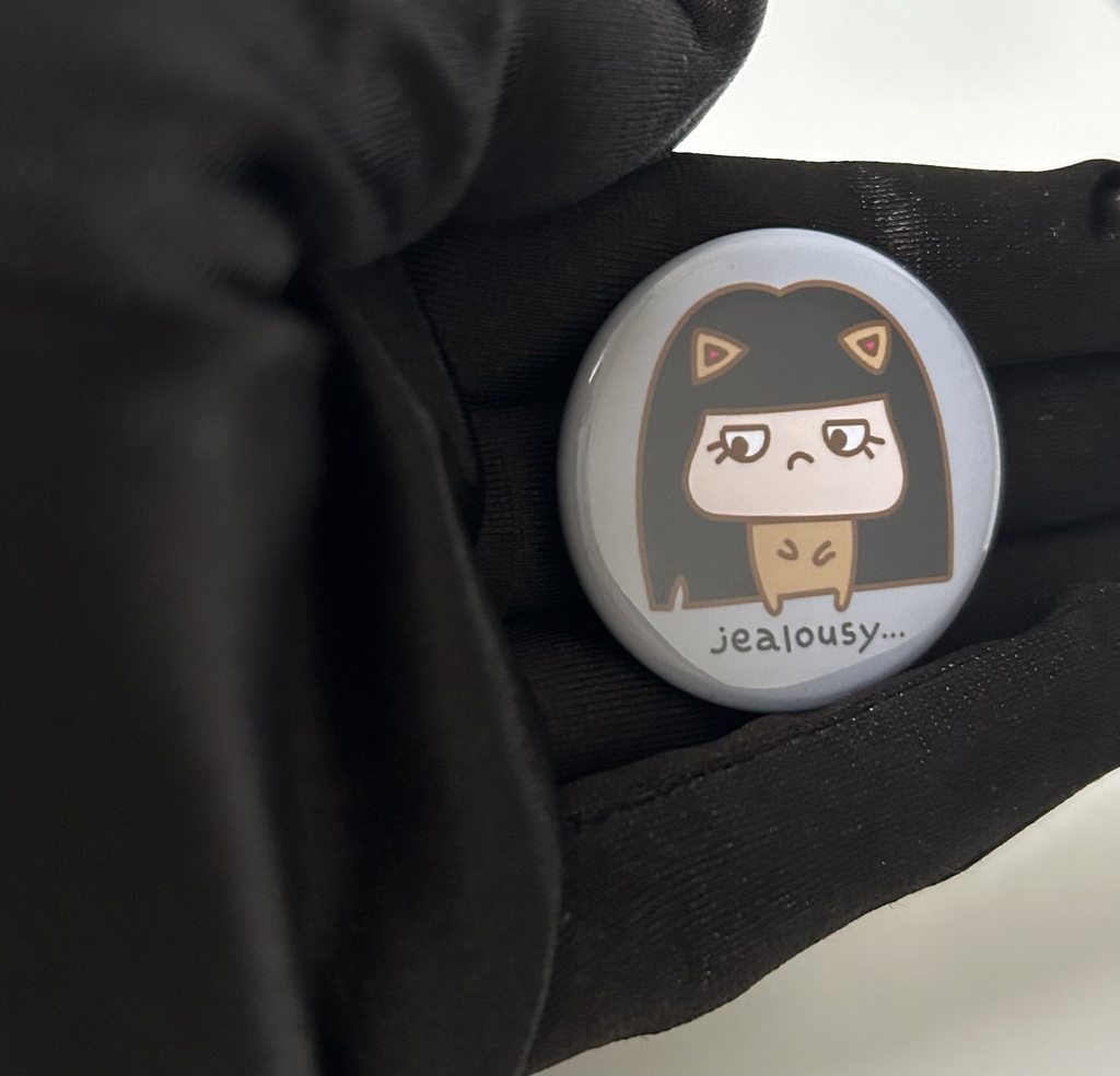 嫉妬ぴよこ缶バッジ