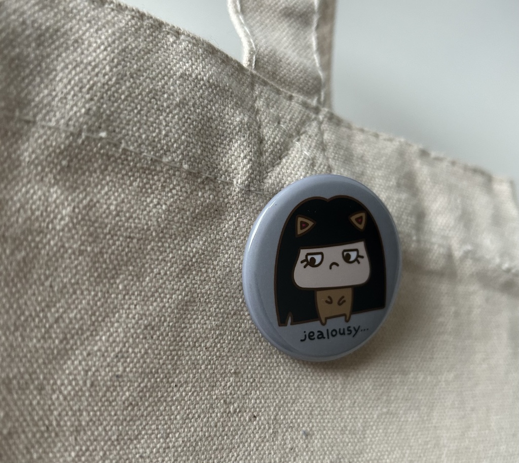嫉妬ぴよこ缶バッジ