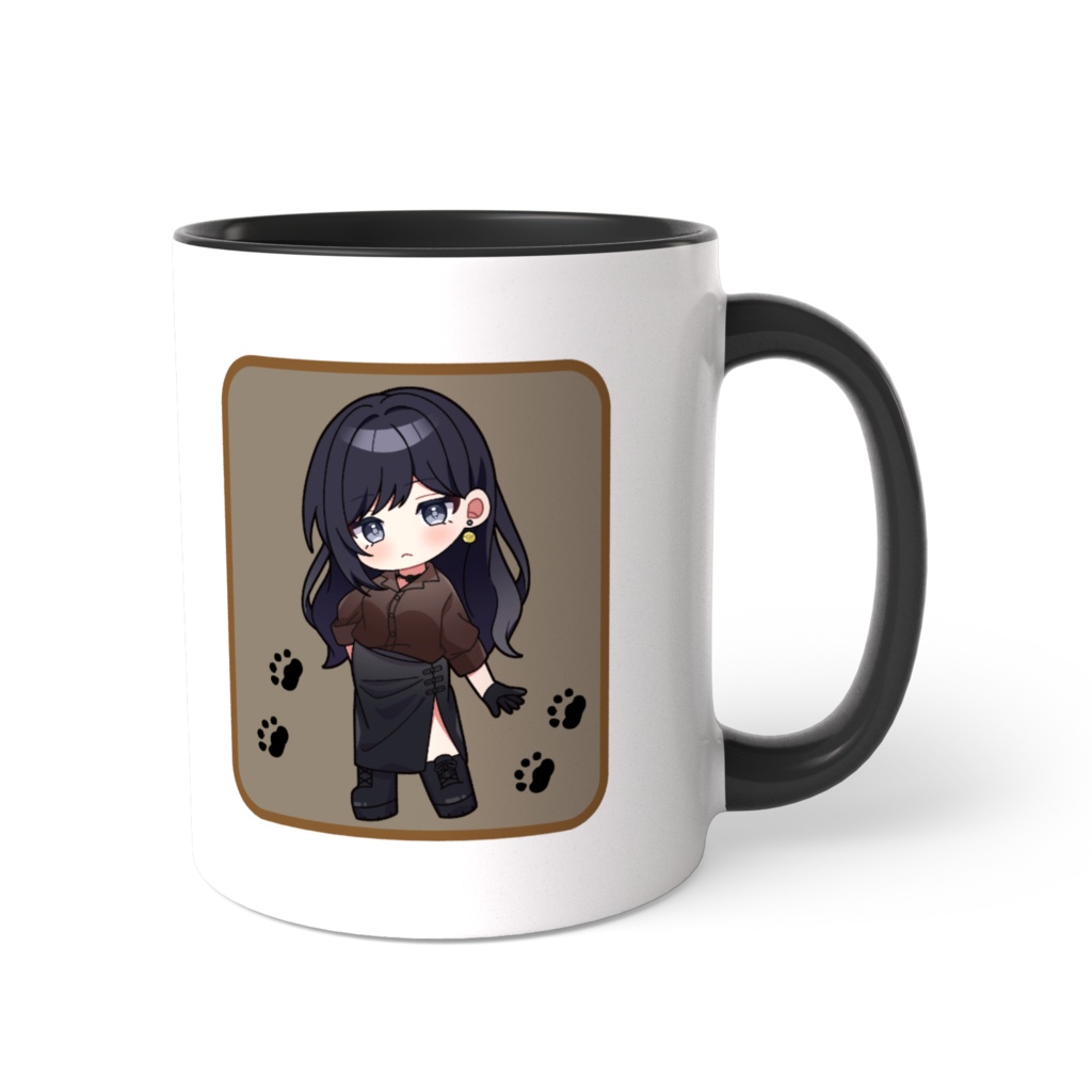 ぴよこミニキャラとコーヒータイムマグカップ