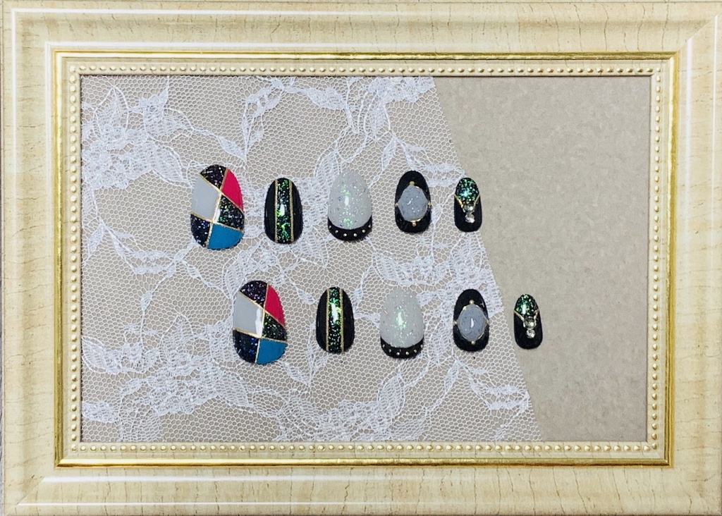 Triggerモチーフネイル Colors Booth Triggerモチーフネイル Colors Booth