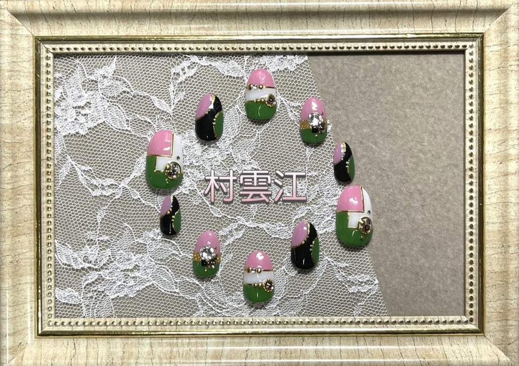 刀剣乱舞モチーフネイル